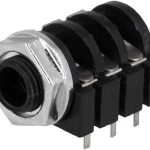 6.3mm zenski PCB stereo sa prekidacem