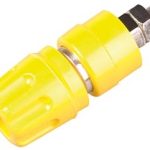 Buksna 4mm 35A/60Vdc Žuta