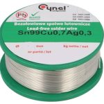 Tinol zica 0.8mm bezolovni Sn99Cu07Ag03 250gr Cynel