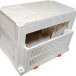 ABS kutija Bela 155x110x110mm za DIN Šinu IP54