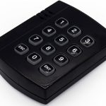 ABS kutija tastatura crna 106x30x87mm IP54