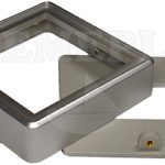 ABS kutija Srebrna 86x22x86mm IP54
