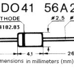 Schottky 40V 1A DO41