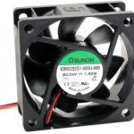 Ventilator 12V 60x25 39.9m³/h, 27dBA Biksna