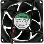 Ventilator 12V 80x25 B 69,6m³/h 33dBA sa kablom, Lager