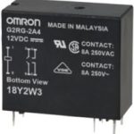 Relej Omron DPST-NO 12V 8A (Bela Tehnika)