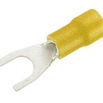 Viljuškasta žuta izolovana papučica 4.0-6.0mm2/M8