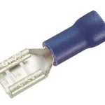 Zenska plava izolovana papucica 2.5mm2-6.3