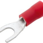 Viljuskasta Y papucica crvena 1.5mm2-M5