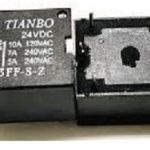 Relej 24V 10A SPDT