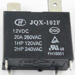 Relej 12V 20A/220V PCB + Faston 6.3mm za klimu