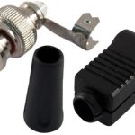 BNC Muški montaža na šraf pod uglom za RG-59