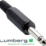 6.3mm Muški Mono za kabl Lumberg