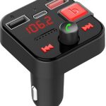 FM/MP3 Transmiter, Bluetooth, USB-A/QC3/USB-C punjac, Bas-booster