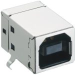 USB B zenski PCB pod uglom LUMBERG