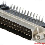 SUB D 25 muski pod uglom za PCB