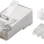 RJ45 Cat6a oklopljen sa uvodnikom
