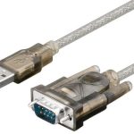 Kabl USB-A M na RS-232 (9pin) M 1.5met; Kompatibilan sa Windows 2000, Vista;XP; 7 ; 8; 10 i 11