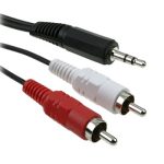 Kabl 3.5 Stereo Muški / 2xČinč Muški dužine 5met