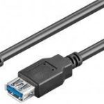 Kabl 3.0 USB-A Muški / Kabl 3.0 USB-A Ženski dužine 3.0met