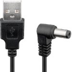Kabl adapter USB 2.0 M/DC 5.5-2.1 M 1met