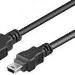 Kabl USB-A 2.0 Muški / USB-B mini 5 pin 2.0 Muški dužine 1.5 met