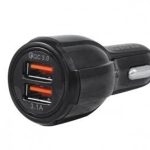 Auto-upaljac 12/24Vdc na 2xUSB 5V-3.1A, 9V-2A, 12V-1.5A