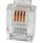 Telefonski konektor Muški 6/4 pina 6P4C RJ-11