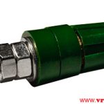 Buksna 4mm zelena 16A izolovana M4