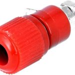 BUKSNA 60Vdc 4mm Crvena