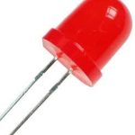 LED 10mm Crvena 20mA 1,6-2,4V 160-270mcd 60⁰ THT Luckylight