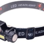 Naglavna LED lampa punjiva 3W XPE+COB