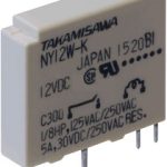 Rele SPST-NO 24V /5A In-Line Fujicu