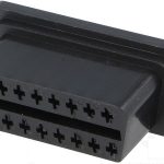 OBD konektor 16pin zenski za dijagnostiku
