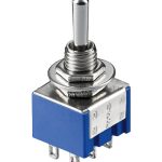 Prekidač On-Off-On 2UM 6A/125V 6-pina