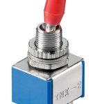 Prekidač On-On 2UM 6A/125V 6-pina Crvena kapica