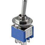 Prekidač On-On 2UM 3A/125V 6-pina