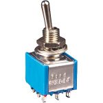 Prekidač On-On 2UM 6A/125V 6-pina