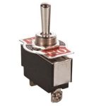 Prekidac KIP On-On 15A/250V 3-pin crni KLB-102