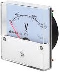 Analogni panelmetar 0-500Vac 80x80mm