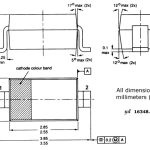SMD Schottky 30V 0,2A SOD123