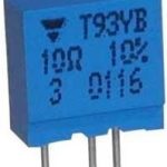Trimer višeobrtni 2K2 vertikalni 2,54mm