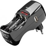 Punjac za 2 ili 4 baterije AA/AAA + USB priljucak